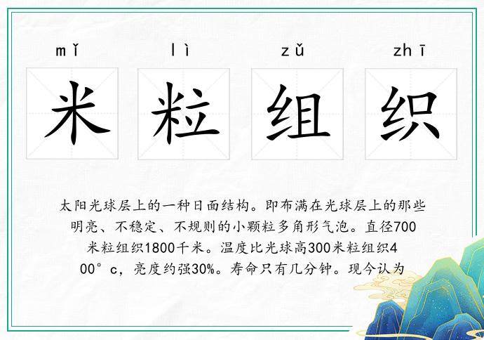 米粒組織的意思