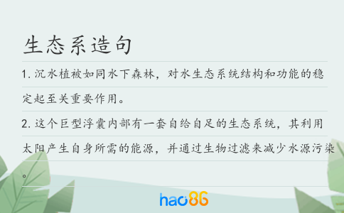 生態(tài)系造句